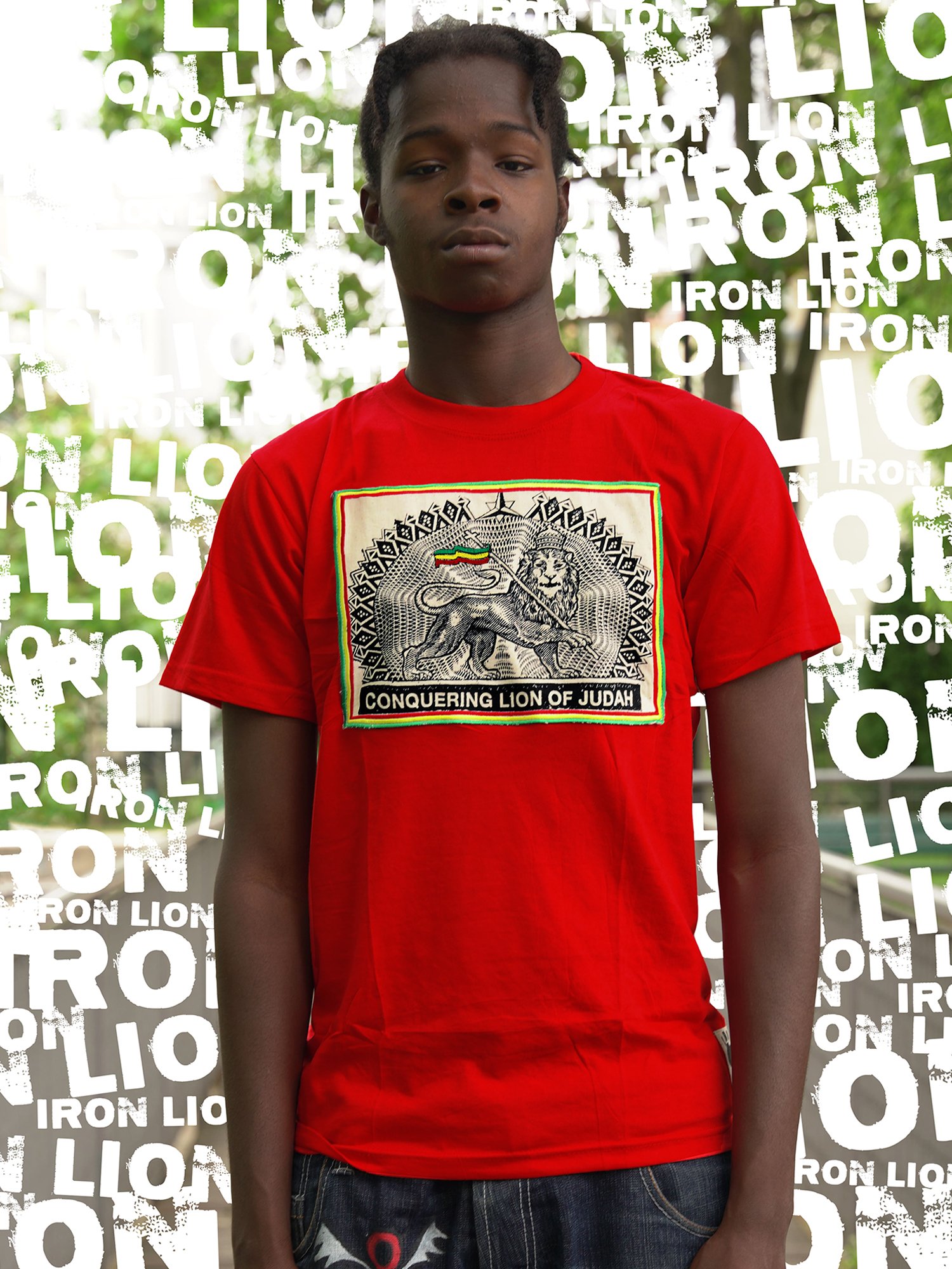 Tee Shirt Homme Conquering Lion of Judah