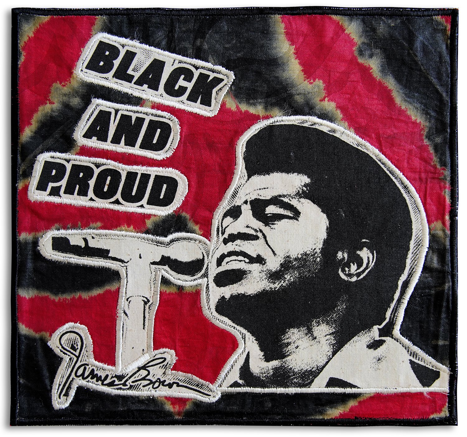 Patch – James Brown « Black and Proud » – pièce unique